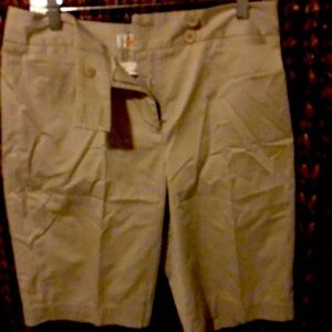 Talbots Stretch Bermuda Shorta